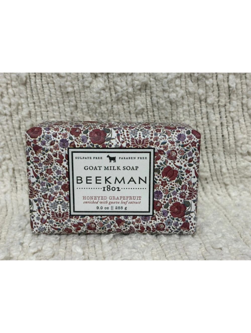 Beekman 1802 Honeyed Grapefruit Goat Milk Soap 3.5 oz Palm Sized